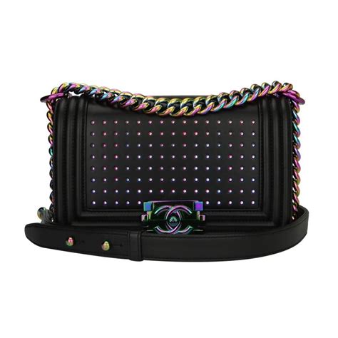 boy chanel clutch led|coco Chanel boys bag.